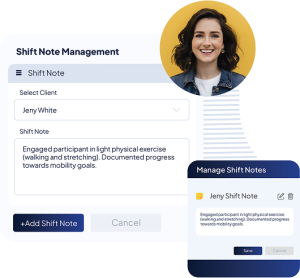 NDIS Shift Notes & Progress Report – Shift Notes Tool