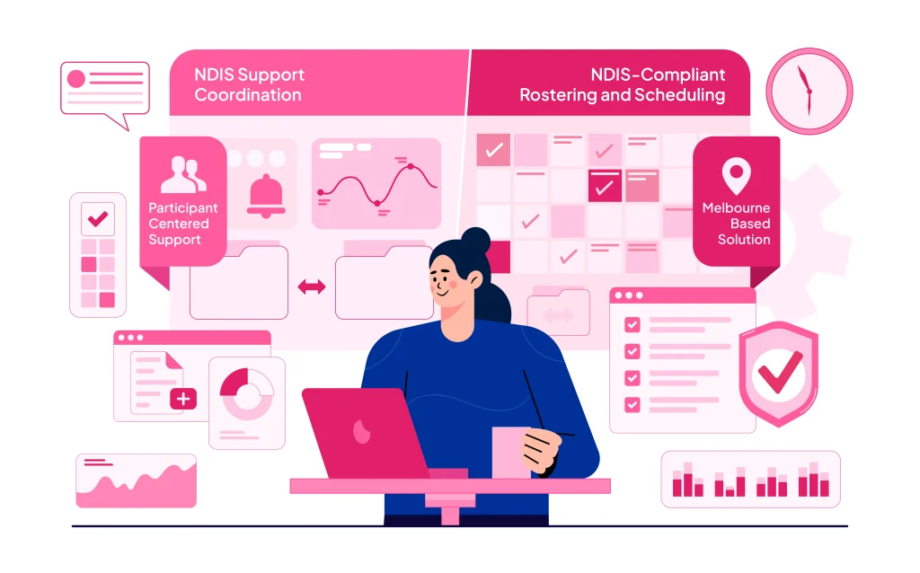 NDIS software dashboard for support coordination in Melbourne