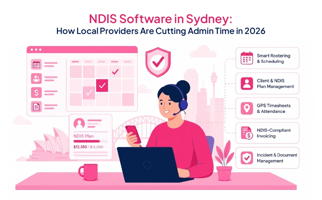 NDIS Software in Sydney helping providers streamline rostering, invoicing, compliance, and client management in 2026