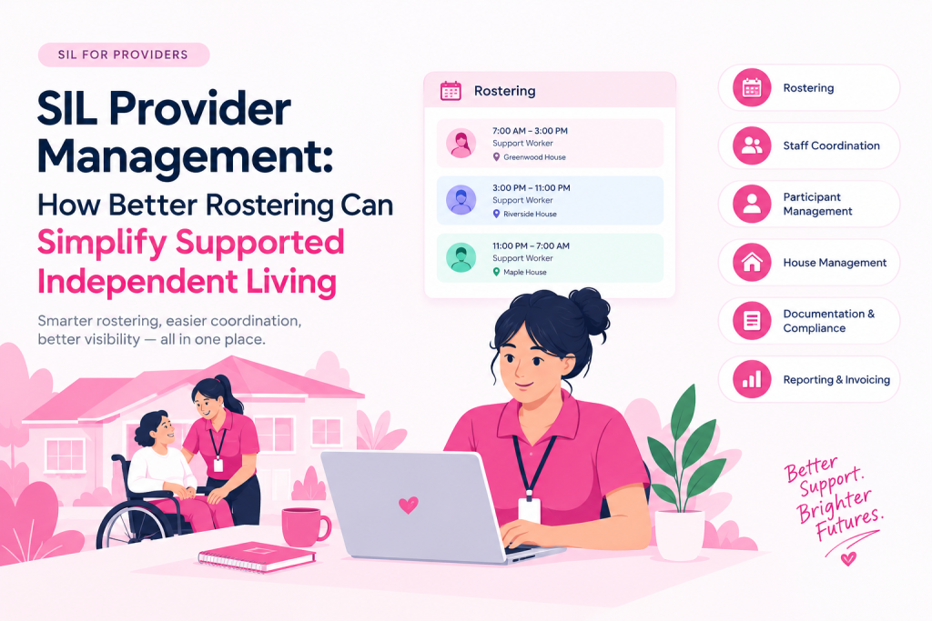 SIL provider management software for smarter rostering